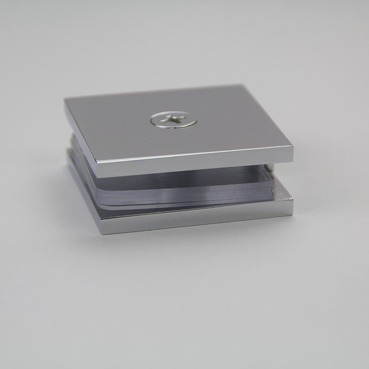 abrazaderas de vidrio sin marco