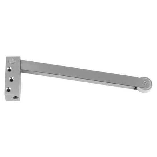 Selector de puerta reembolsada de doble brazo: acero inoxidable satinado 180 mm/230 mm/305 mm