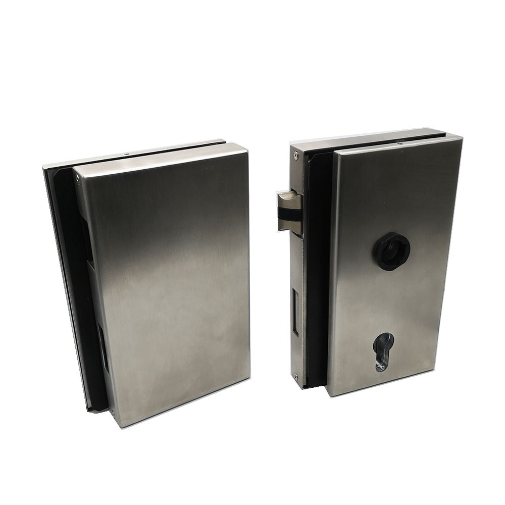 Cerradura de puerta de acero inoxidable de alta calidad para accesorios de puertas de vidrio