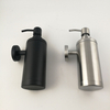 Dispensador de jabón líquido de acero inoxidable plateado de alta calidad / dispensador de jabón desinfectante de manos / botella de gel de ducha