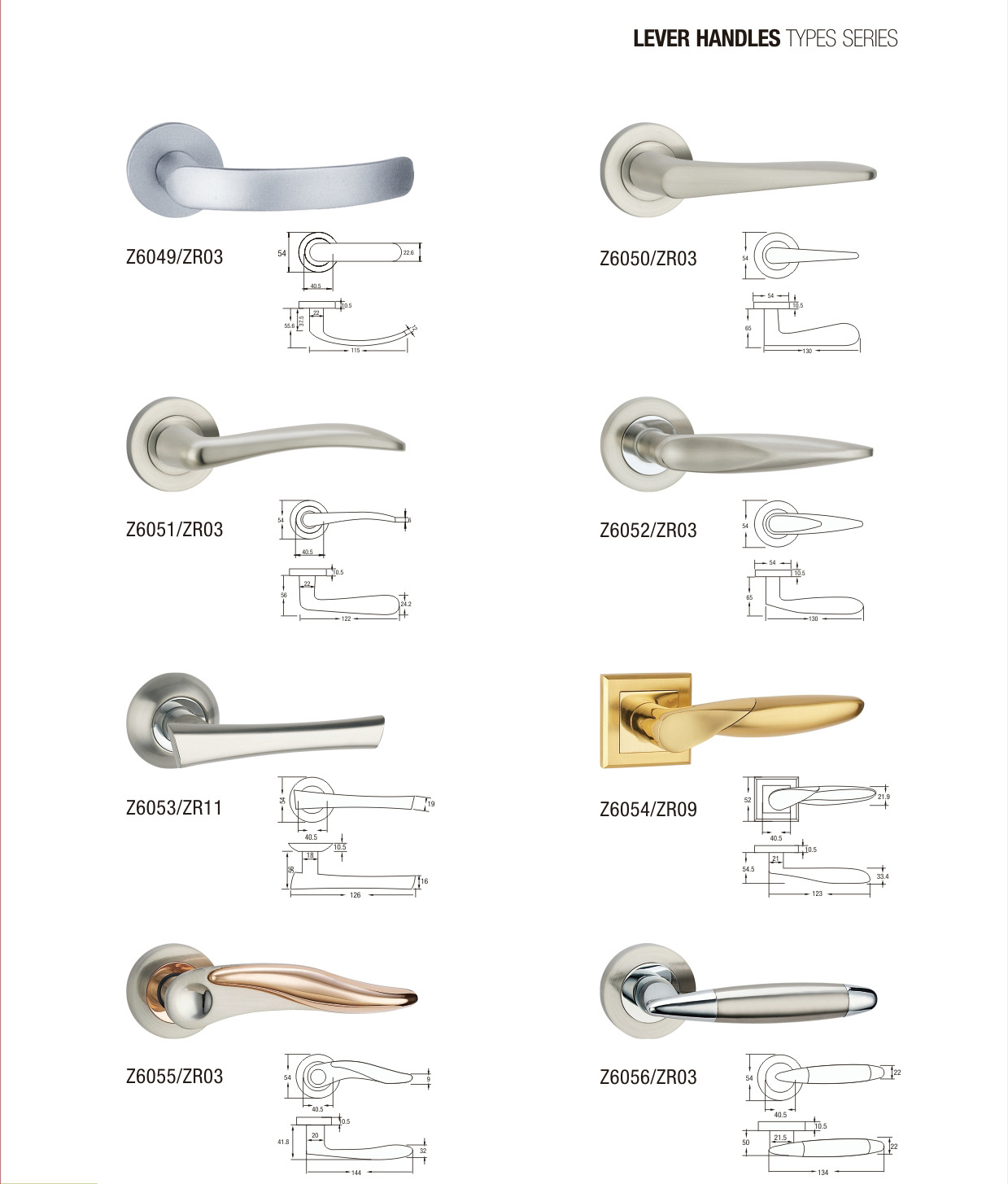 lever handles (9)